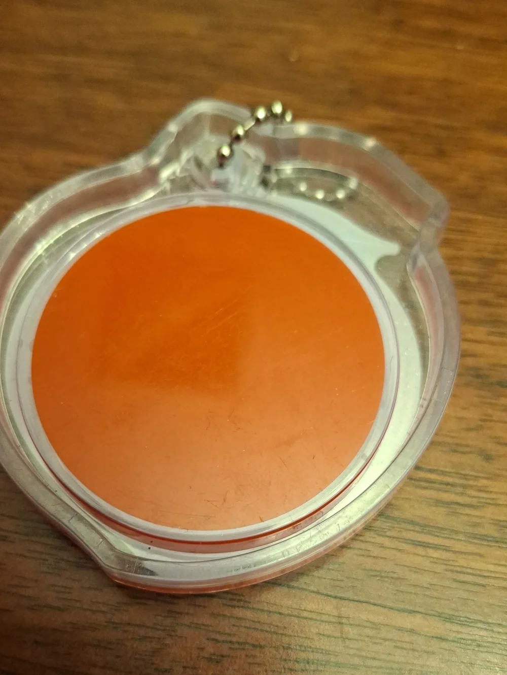 Peach Scented Lippie Keyring Slide  New
